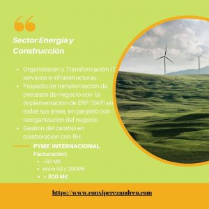 Proyectos de transformación